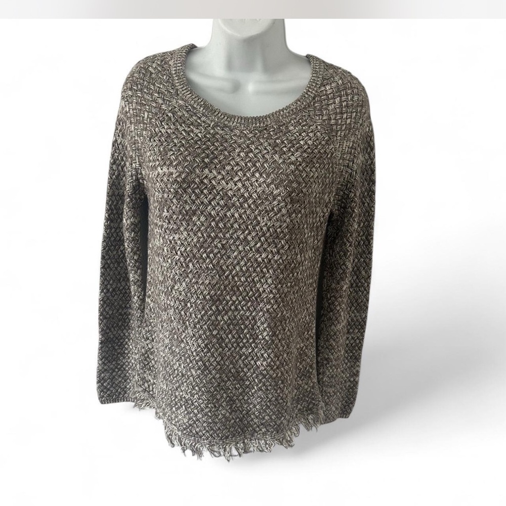 Women’s Fringe Brown Knit‎ Sweater